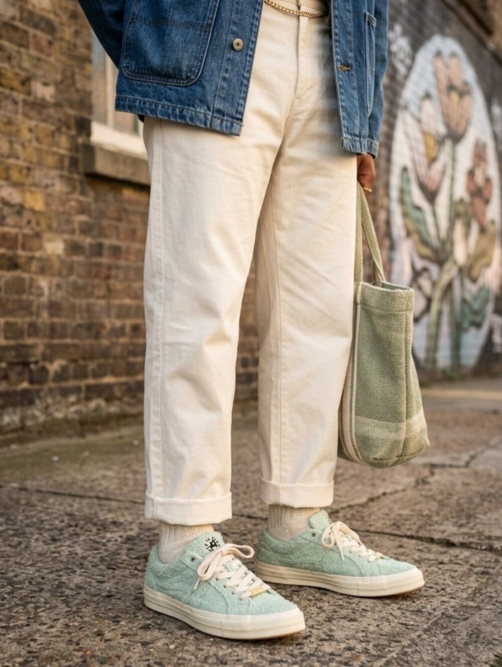 Converse x Golf Le Fleur Mint Green Women's Sneakers